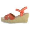 Sandalen Met Sleehak - Corail -Mode Kledingwinkel 3c438e1622c54f33b3468272a3a38d64