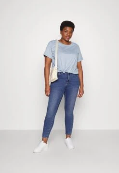 Calvin Klein Inclu Micro Logo - T-Shirt Basic - Blue Chime -Mode Kledingwinkel 3d605947188740dc85cffbf9f4e27c36