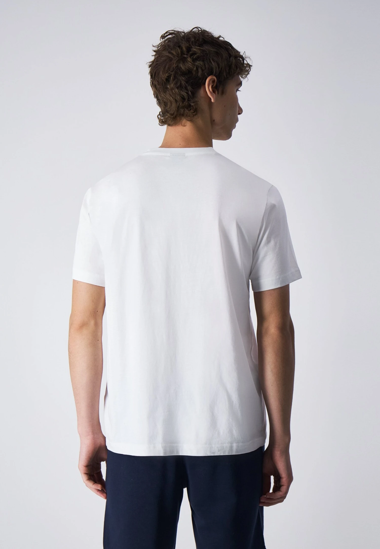 Champion Classic Crewneck Small Logo Icons - T-Shirt Basic - White 5 Champion Classic Crewneck Small Logo Icons - T-Shirt Basic - White - Afbeelding 3