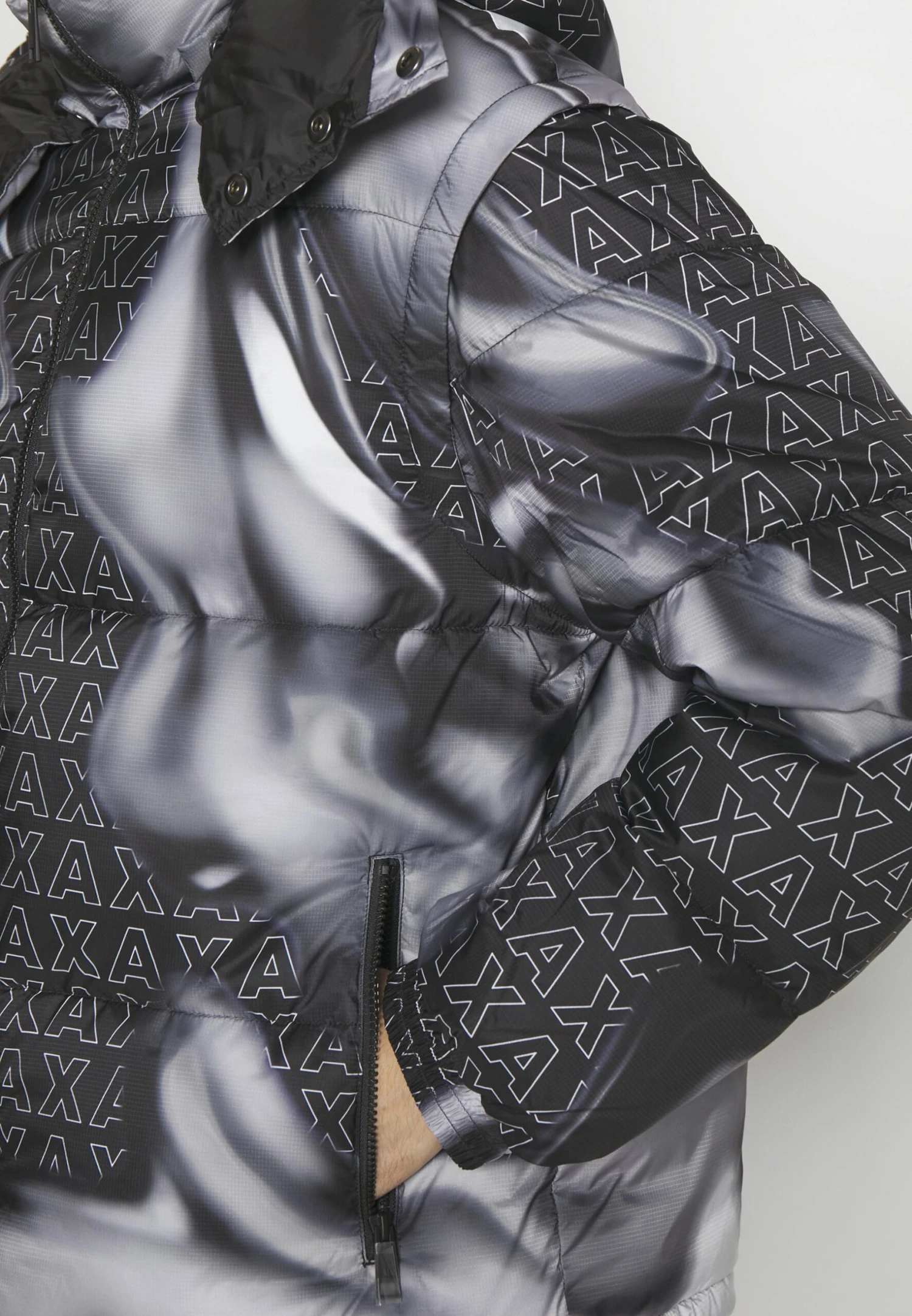 Armani Exchange Blouson Jacket - Winterjas - Grey 9 Armani Exchange Blouson Jacket - Winterjas - Grey - Afbeelding 7