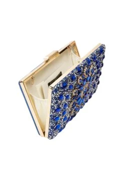 Faina Abend Aleva - Clutch - Blau -Mode Kledingwinkel 3e96a8e1224a47aeb8743d505aac9796