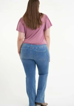 Flared Jeans - Blue -Mode Kledingwinkel 3fa316d2041c4db59c83cb27dc6809e0