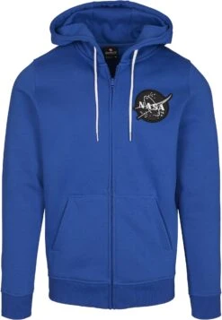 Southpole Nasa- Sweater Met Rits - Royal -Mode Kledingwinkel 3fa6cdae8fc64aabb908861f3f156242