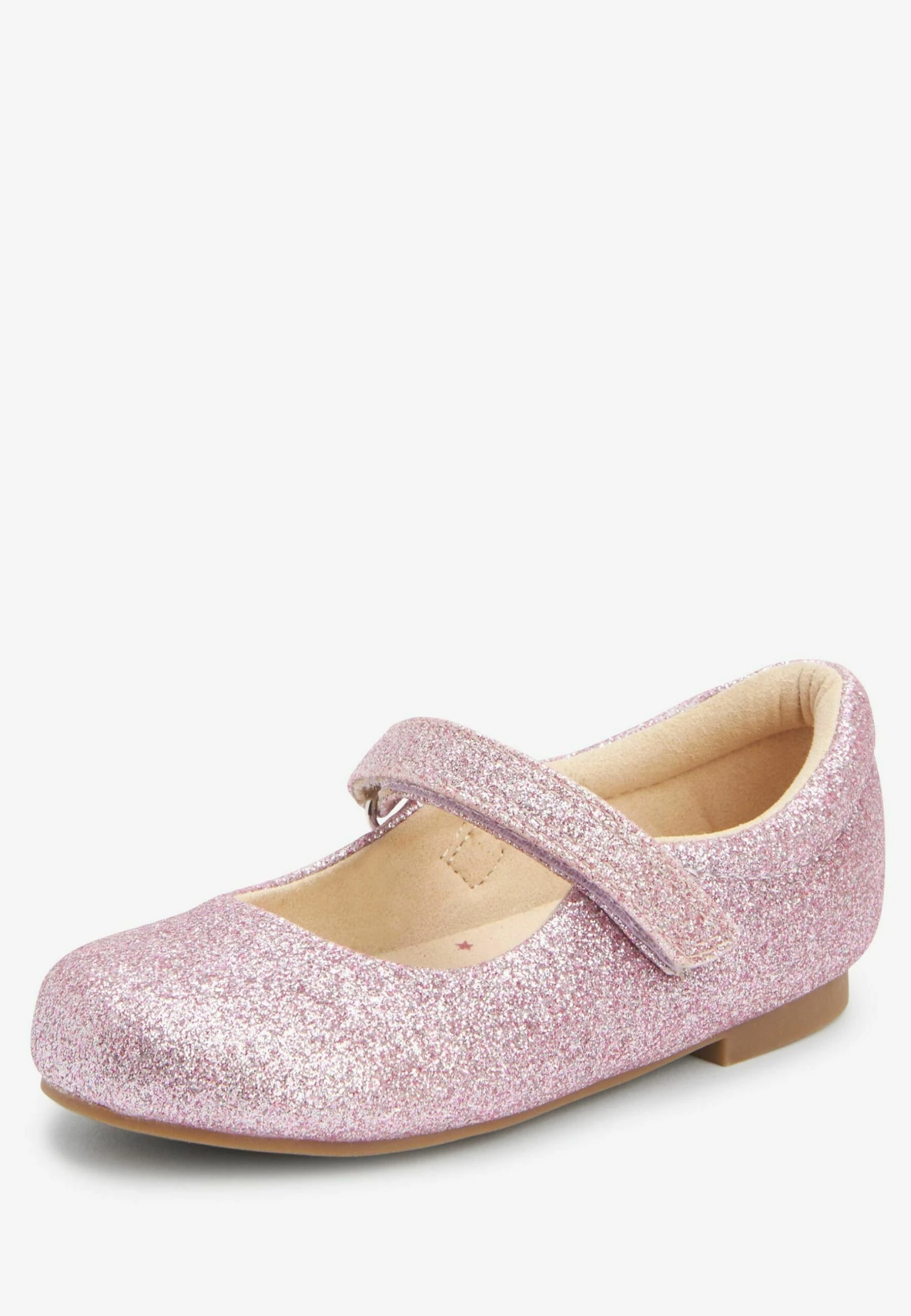 Next Mary JaneWide Fit (G) - Ballerina'S Met Enkelbandjes - Pink Glitter 4 Next Mary JaneWide Fit (G) - Ballerina'S Met Enkelbandjes - Pink Glitter - Afbeelding 2