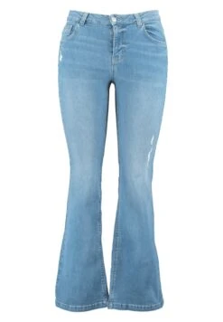 Flared Jeans - Blue -Mode Kledingwinkel 40d4557651a24b009c15b721d847bce7