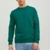 Jack & Jones Jjestar Basic Crew Neck - Sweater - Storm -Mode Kledingwinkel 413f41604eae404f8e3196a2115fb451