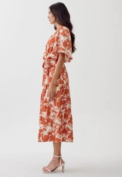 Tussah Louisa Midi- Jurk - Shadow Floral -Mode Kledingwinkel 458c026c5d934b2a87008acb206a1319