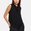 Taifun Sleeveless Shirt - Blouse - Schwarz -Mode Kledingwinkel 46b9c267549c47b1bdc50ad4725a3e6d