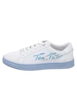 Tom Tailor Sneakers Laag - White Blue