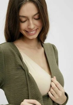 Mamalicious In - Jerseyjurk - Dusty Olive -Mode Kledingwinkel 4757b3ff40db4f26acaa91fb1c809299