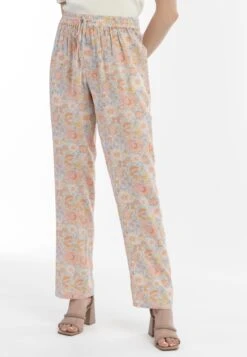 Usha Broek - Blau Mehrfarbig