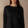 Intimissimi Langärm - Longsleeve - Schwarz Black -Mode Kledingwinkel 47f85660117742ea9fcbc3b675f7149d