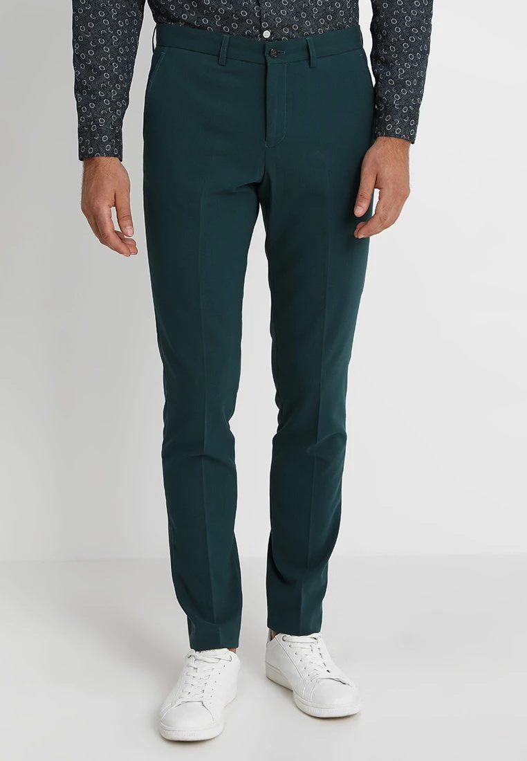 Lindbergh Plain Mens Suit - Kostuum - Dark Green 7 Lindbergh Plain Mens Suit - Kostuum - Dark Green - Afbeelding 5