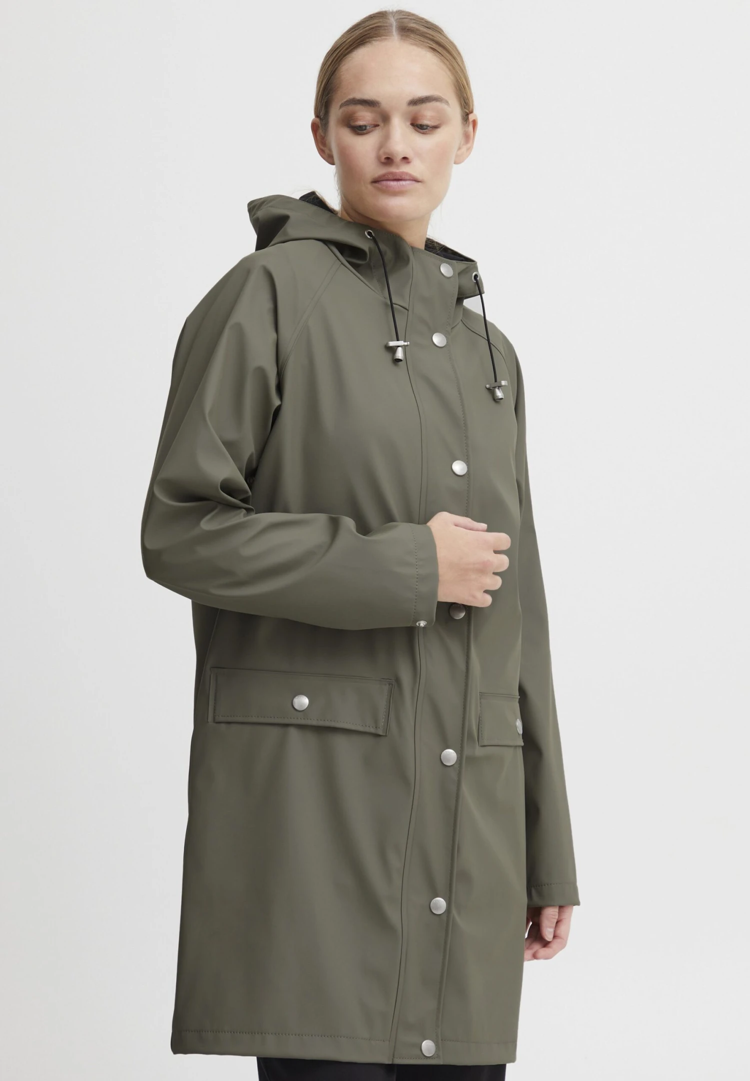 OXMO Oxtanne - Parka - Dusty Olive 3 OXMO Oxtanne - Parka - Dusty Olive
