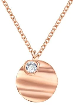 Mit Anhänger Edelstahl Roségold Zirkonia Weiss Eastside Ede - Ketting - Roségold -Mode Kledingwinkel 48be3f373d79420d856bb217428ff358