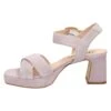 Dames- Sandalen Met Plateauzool - Paars -Mode Kledingwinkel 492e984843534998bedead95a826c2be