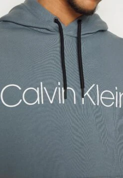 Calvin Klein Logo Hoodie - Hoodie - Grey Tar 15 Calvin Klein Logo Hoodie - Hoodie - Grey Tar -Mode Kledingwinkel 4a1583c1df874bab952225f298b102f3