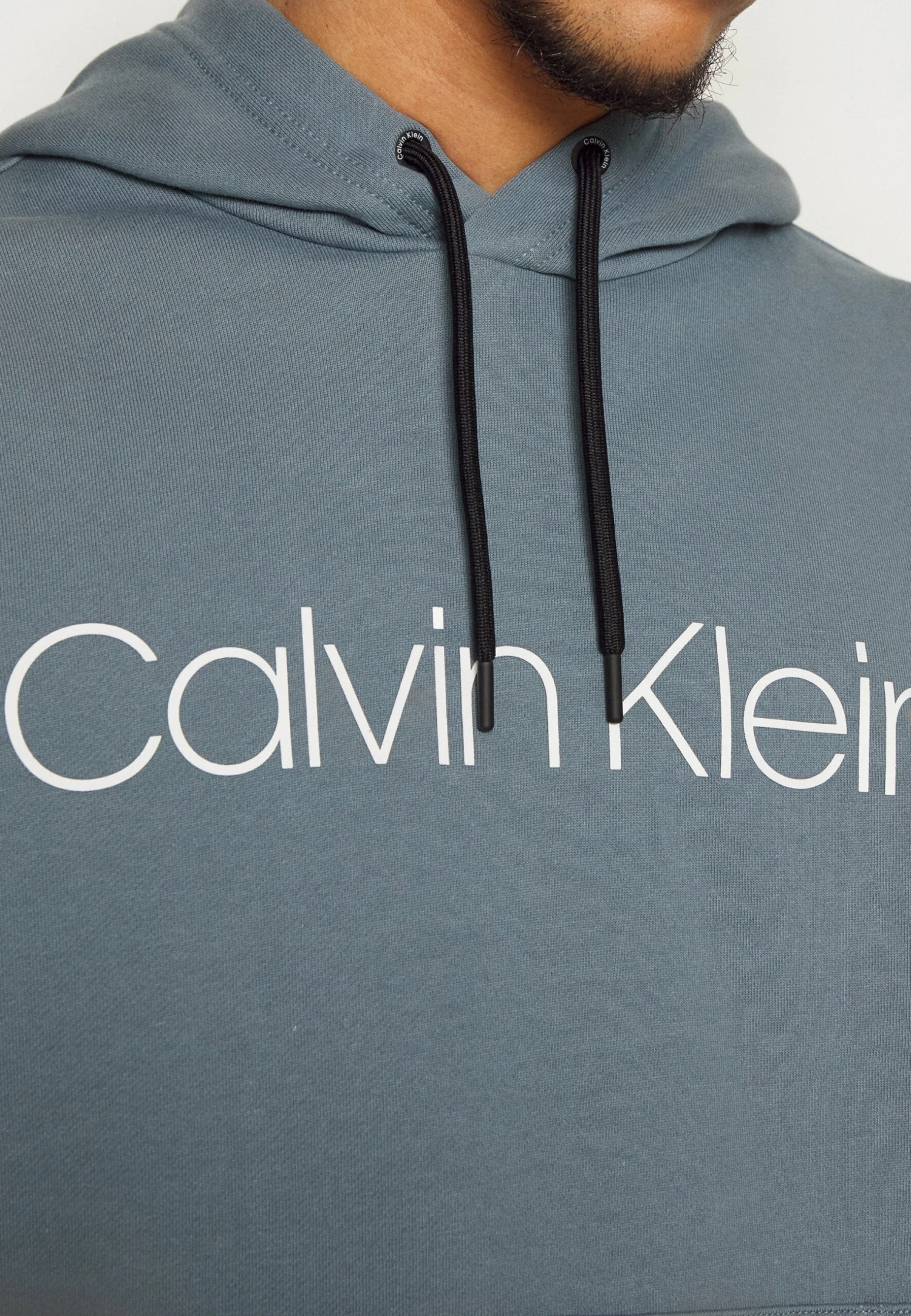 Calvin Klein Logo Hoodie - Hoodie - Grey Tar 9 Calvin Klein Logo Hoodie - Hoodie - Grey Tar - Afbeelding 7