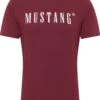 Mustang T-Shirt Print - Rot -Mode Kledingwinkel 4a2e0d91ac014b7fae7fcda6007800aa