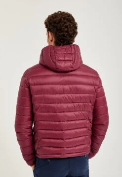 POLO CLUB Ultralight Hooded Mickael - Winterjas - Burgundy -Mode Kledingwinkel 4a6aaa64e11d438a91b8a02f5192bcb8