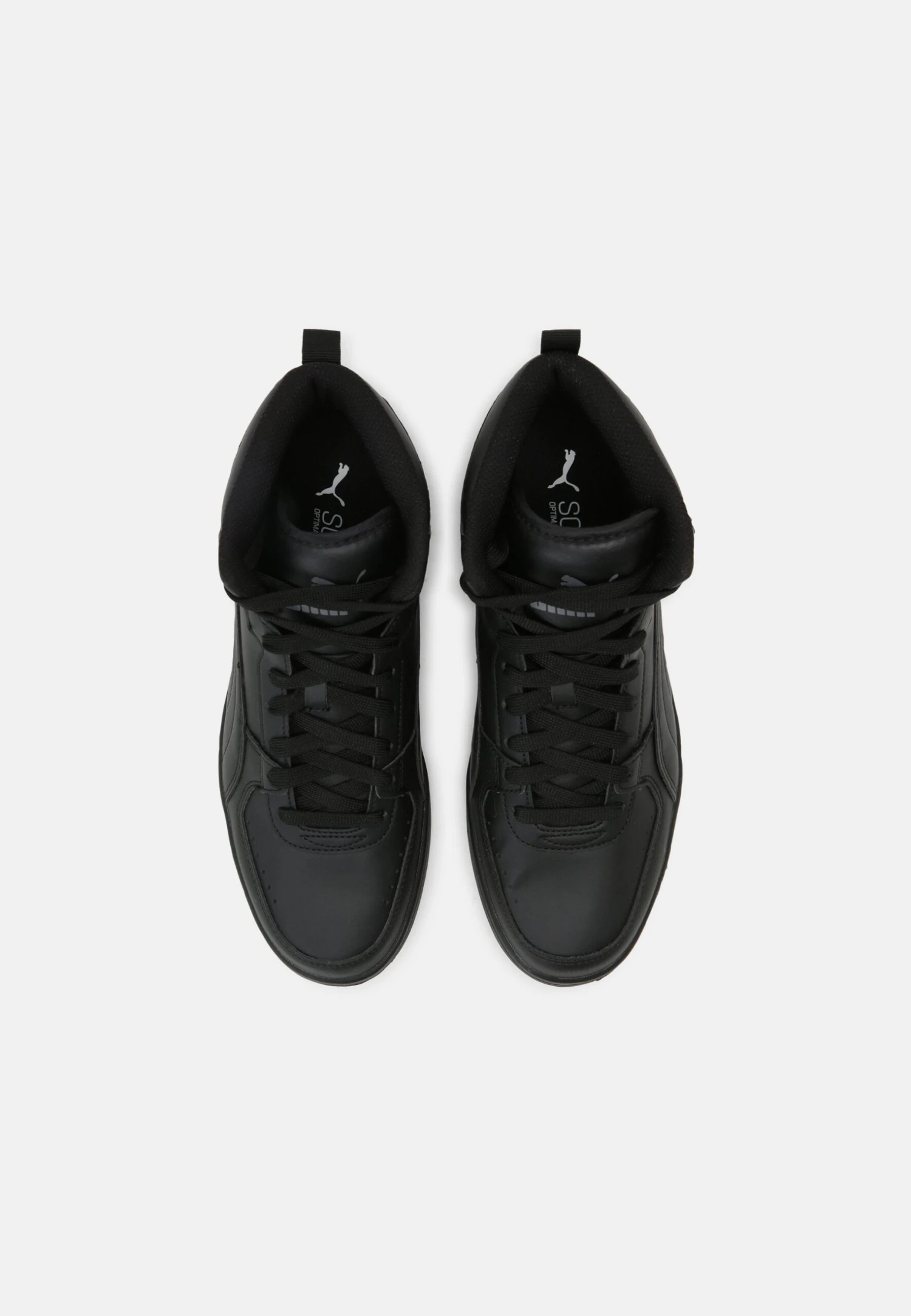 Puma Rebound Unisex - Sneakers Hoog - Black/Castlerock 6 Puma Rebound Unisex - Sneakers Hoog - Black/Castlerock - Afbeelding 4