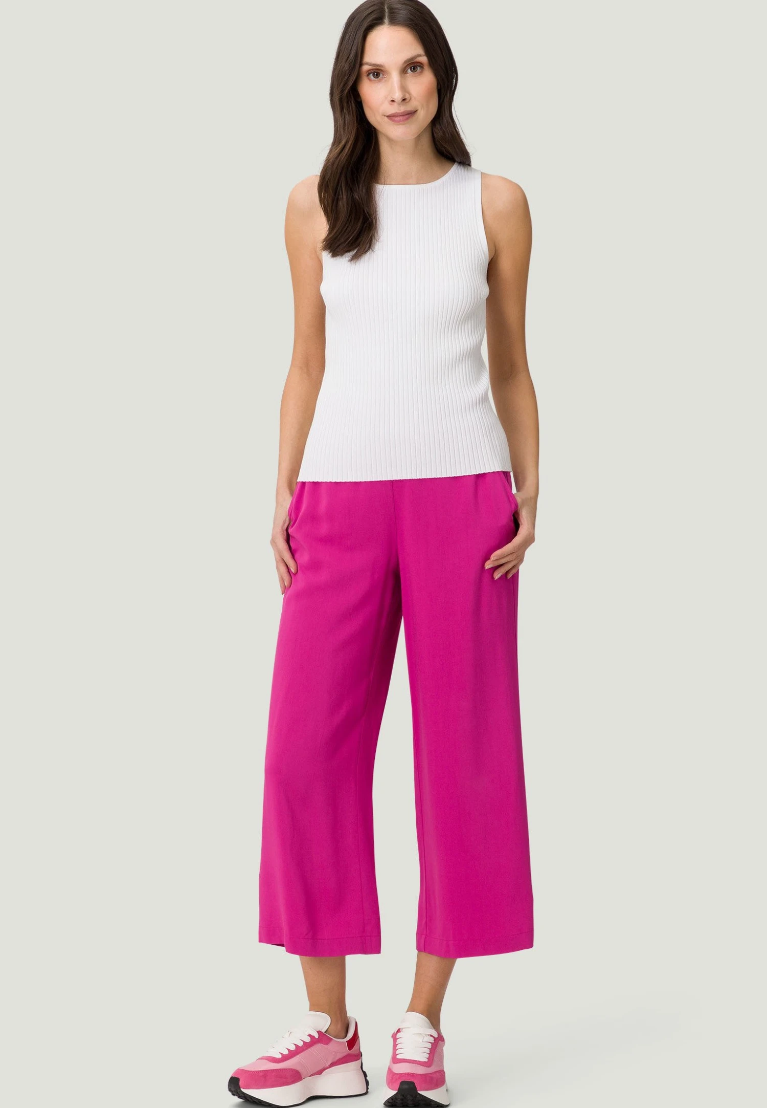 Zero Weites Bein 26 Inch - Broek - Fuchsia Red 4 Zero Weites Bein 26 Inch - Broek - Fuchsia Red - Afbeelding 2