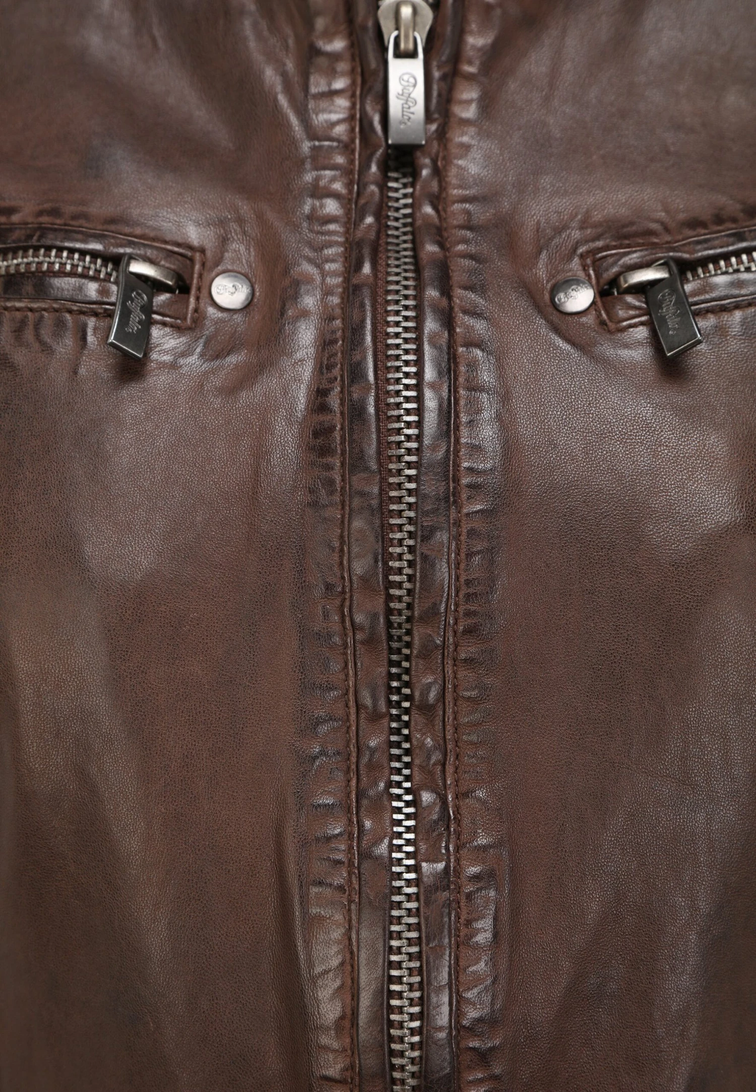 Buffalo Leren Jas - D Brown 7 Buffalo Leren Jas - D Brown - Afbeelding 5