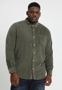 URBAN CLASSICS Corduroy- Overhemd - Olive