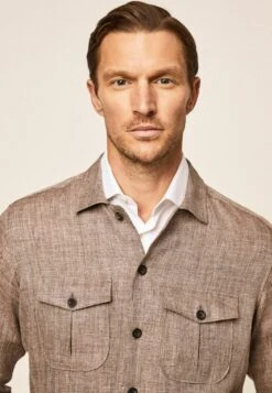 Hackett London Lichte Jas - Sand 10 Hackett London Lichte Jas - Sand -Mode Kledingwinkel 4b9c6c04710c4bc19aa3ddf7557ffab1