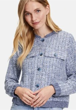 Mit Rundhalsausschnitt - Lichte Jas - Light Blue Dark Blue 12 Mit Rundhalsausschnitt - Lichte Jas - Light Blue Dark Blue -Mode Kledingwinkel 4beba0d286424a1091799f0c6ba0ca49