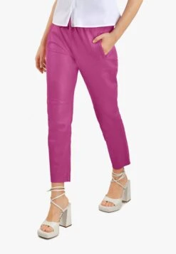 Oakwood Gift - Leren Broek - Mauve