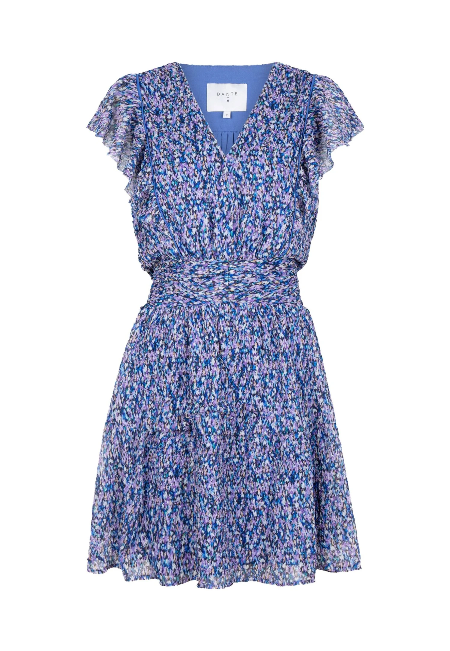 Merrith Mini Print - Jurk - Multi Coloured 6 Merrith Mini Print - Jurk - Multi Coloured - Afbeelding 4