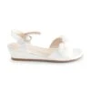 Next Corsage Flower Standard - Sandalen - White Wedge -Mode Kledingwinkel 4dcba41017594936a776e3d3b3abb78a