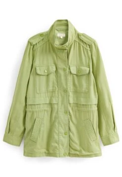 Next Utility With Patch Pockets Petite - Lichte Jas - Green -Mode Kledingwinkel 4f5cd1a50b394e4a95822efd1d10a571