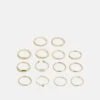 Pieces Pcjolene 14 Pack - Ring - Gold-Coloured/Multi-Coloured -Mode Kledingwinkel 4f5dc337f34b4b8c9f7a05a38156046b