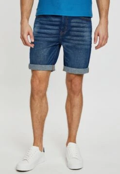 Threadbare Thb Burt - Jeansshort - Mid Blue