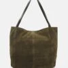Anna Field Leather - Handtas - Khaki 2 Anna Field Leather - Handtas - Khaki -Mode Kledingwinkel 4fe33866136c4a0ab8fe51b79aefe216