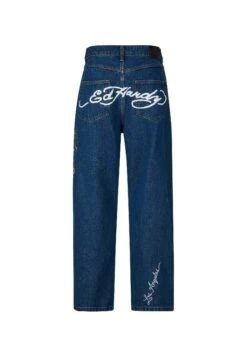 Ed Hardy Battle-Dragon Tattoo- Relaxed Fit Jeans - Indigo -Mode Kledingwinkel 4fef1be14cc1483395675fa49a390e65