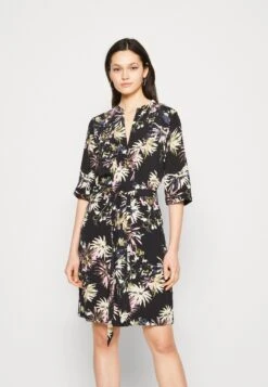 Scotch & Soda Allover Printed Loose Fit Dress - Jurk - Black