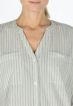 Houston- Blouse - Seaweed Green -Mode Kledingwinkel 516b06354dea4a22ab9ea1f5dd55fe11