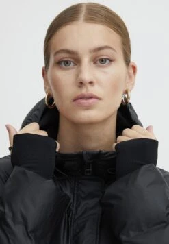 ICHI Ih Faunus Expl Ja - Winterjas - Black -Mode Kledingwinkel 51bc77f9ae8344af8d71a1802e7f1a8a