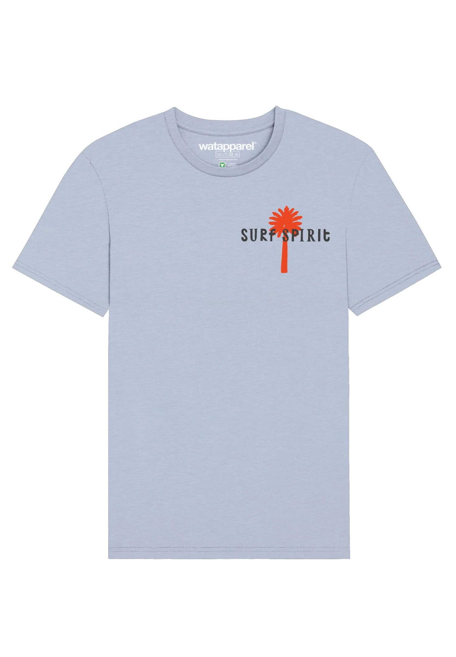 Surf Spirit - T-Shirt Print - Serene Blue 3 Surf Spirit - T-Shirt Print - Serene Blue