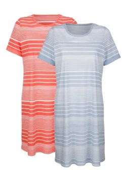 2 Pack - Nachtjapon - Hellblau Koralle