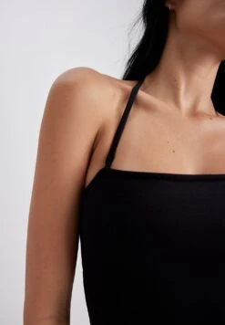 DeFacto Regular Fit - Badpak - Black -Mode Kledingwinkel 52cb50634b084b88a61bcaa0223285a7