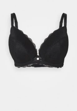 Mollie Plunge - Push-Up Bh - Black