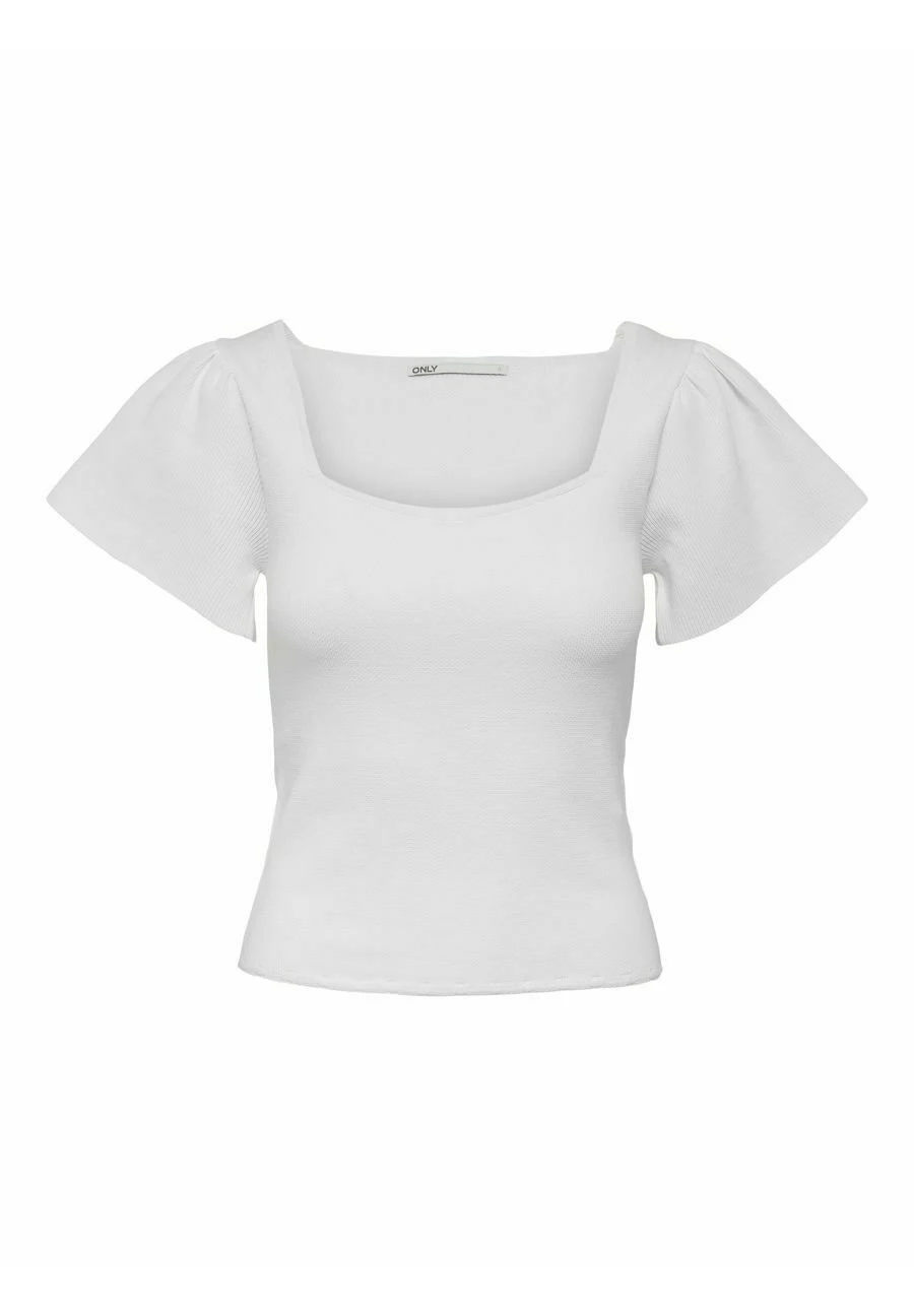 ONLY Onlkendra - T-Shirt Basic - Cloud Dancer 8 ONLY Onlkendra - T-Shirt Basic - Cloud Dancer - Afbeelding 6