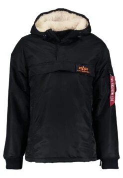 Alpha Industries Anorak - Jas - Black -Mode Kledingwinkel 53bc2ded7ee045bf90fe8d87e10077ae