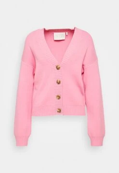 Notes Du Nord Fanny Cardigan - Vest - Pink Passion -Mode Kledingwinkel 54113793a4004c00baca74a01dcaf59f