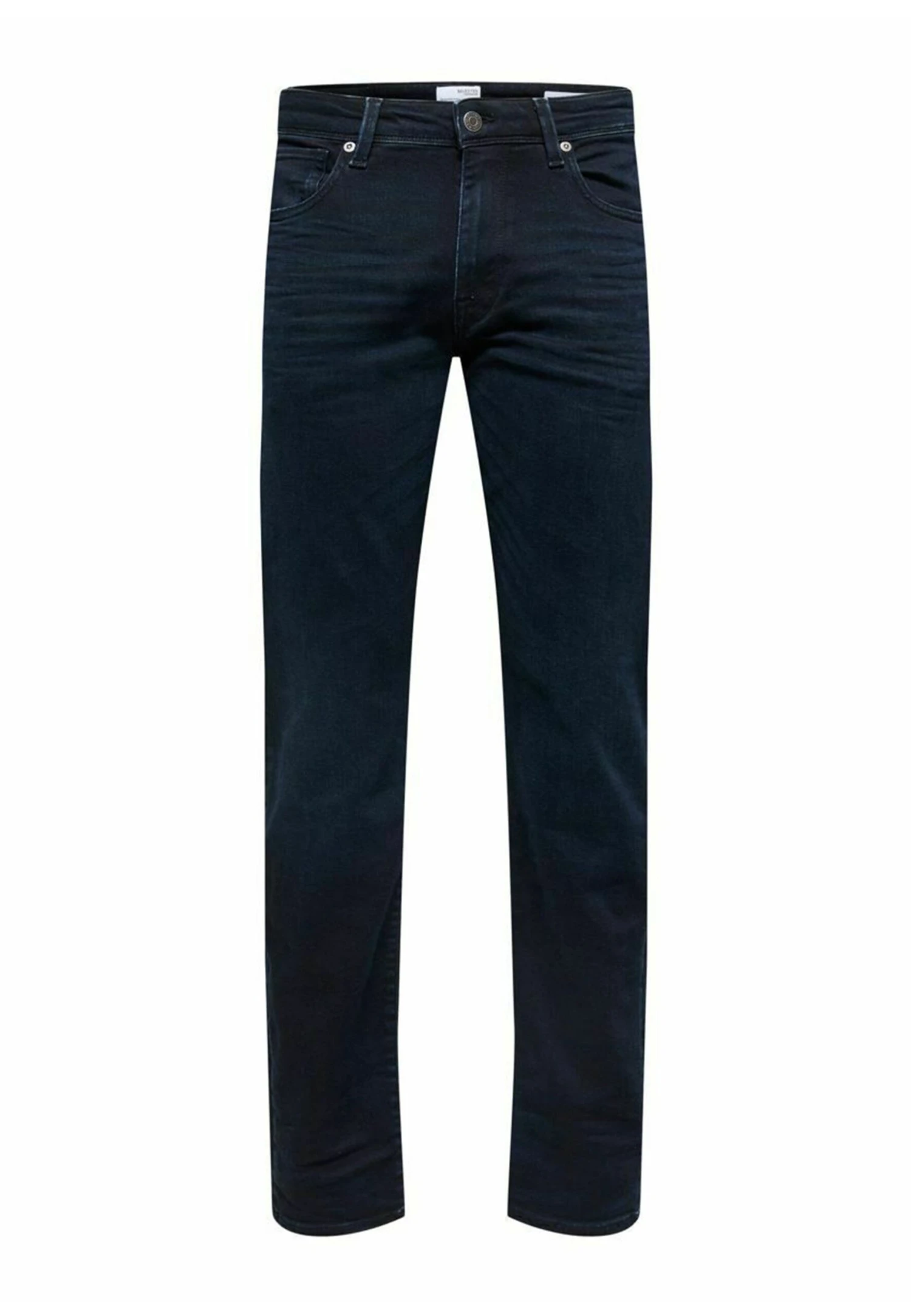 Selected Homme Dunkle - Straight Leg Jeans - Blue Black Denim 8 Selected Homme Dunkle - Straight Leg Jeans - Blue Black Denim - Afbeelding 6
