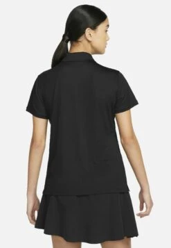 W Nk Dry Fit Victory Ss Sld - Poloshirt - Black/White -Mode Kledingwinkel 5540d0929d7d46798d25c2b0119f0f26